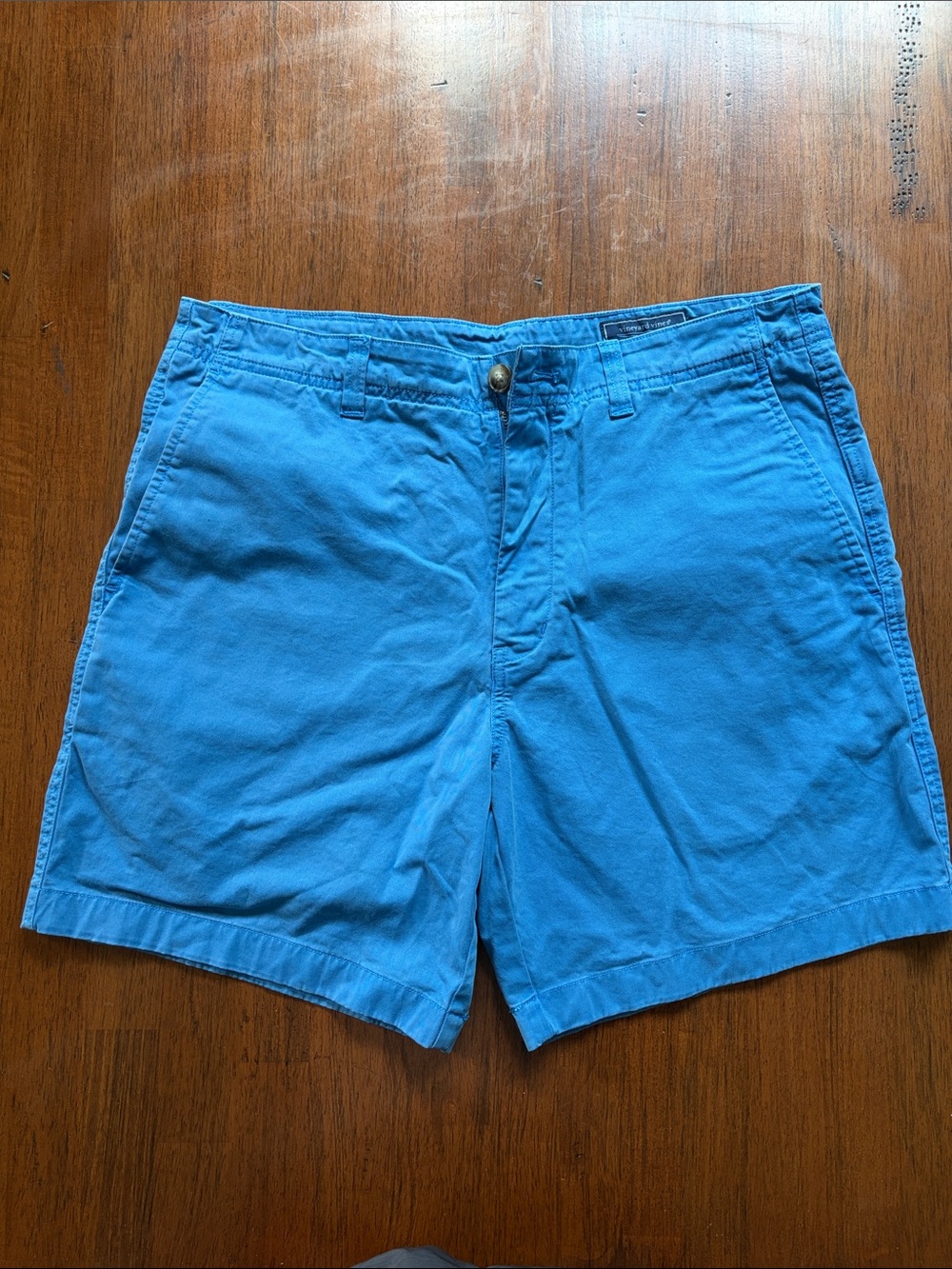 Vineyard Vines Bright Blue Flat-Front Men's Island Shorts